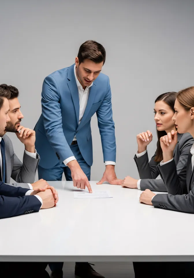 Sessão de coaching profissional presencial